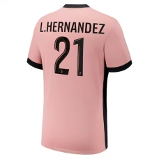 Paris Saint Germain L.Hernandez 21 Tredjetrøje 2024-25 Fodboldsæt