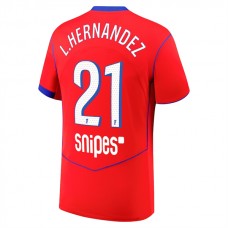 Paris Saint Germain L.Hernandez 21 Tredjetrøje 2025-26 Fodboldsæt