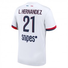 Paris Saint Germain L.Hernandez 21 Udebanetrøje 2025-26 Fodboldsæt