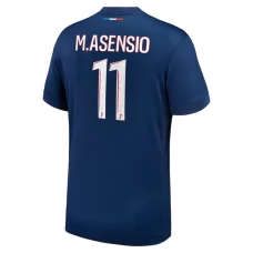 Paris Saint Germain M.Asensio 11 Hjemmebanetrøje 2024-25 Fodboldsæt