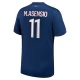 Paris Saint Germain M.Asensio 11 Hjemmebanetrøje 2024-25 Fodboldsæt