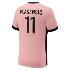 Paris Saint Germain M.Asensio 11 Tredjetrøje 2024-25 Fodboldsæt