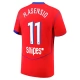 Paris Saint Germain M.Asensio 11 Tredjetrøje 2025-26 Fodboldsæt