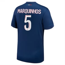 Paris Saint Germain Marquinhos 5 Hjemmebanetrøje 2024-25 Fodboldsæt