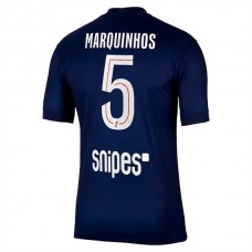 Paris Saint Germain Marquinhos 5 Hjemmebanetrøje 2025-26 Fodboldsæt
