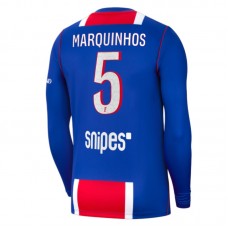 Paris Saint Germain Marquinhos 5 Hjemmebanetrøje 2026-27 Langærmet