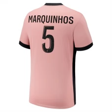 Paris Saint Germain Marquinhos 5 Tredjetrøje 2024-25 Fodboldsæt