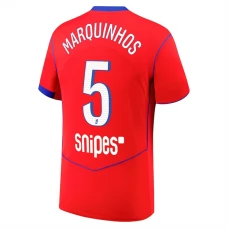 Paris Saint Germain Marquinhos 5 Tredjetrøje 2025-26 Fodboldsæt