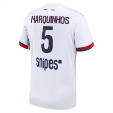 Paris Saint Germain Marquinhos 5 Udebanetrøje 2025-26 Fodboldsæt