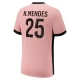 Paris Saint Germain N.Mendes 25 Tredjetrøje 2024-25 Fodboldsæt