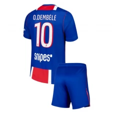 Paris Saint Germain O.Dembélé 10 Hjemmebanetrøje 2026-27 Børn