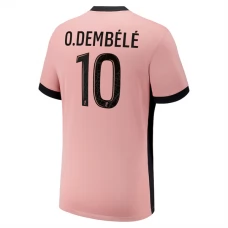 Paris Saint Germain O.Dembélé 10 Tredjetrøje 2024-25 Fodboldsæt