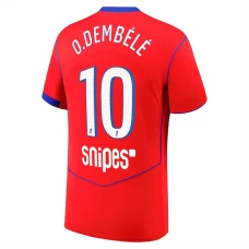 Paris Saint Germain O.Dembélé 10 Tredjetrøje 2025-26 Fodboldsæt