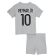 Paris Saint Germain PSG Fodboldsæt Børn 2022-23 Neymar Jr 10 Udebanetrøje