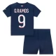 Paris Saint Germain PSG Fodboldsæt Børn 2023-24 G.Ramos 9 Hjemmebanetrøje
