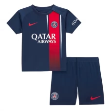 Paris Saint Germain PSG Fodboldsæt Børn 2023-24 Hjemmebanetrøje