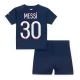 Paris Saint Germain PSG Fodboldsæt Børn 2023-24 Lionel Messi 30 Hjemmebanetrøje