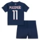 Paris Saint Germain PSG Fodboldsæt Børn 2023-24 M.Asensio 11 Hjemmebanetrøje