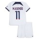 Paris Saint Germain PSG Fodboldsæt Børn 2023-24 M.Asensio 11 Udebanetrøje