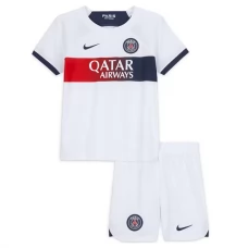 Paris Saint Germain PSG Fodboldsæt Børn 2023-24 Udebanetrøje
