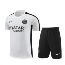 Paris Saint Germain PSG Trænings T-Shirt Sæt 2023-24 - Hvid Bllack