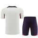 Paris Saint Germain PSG Trænings T-Shirt Sæt 2023-24 - Hvid Lilla