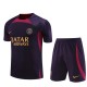 Paris Saint Germain PSG Trænings T-Shirt Sæt 2023-24 - Lilla