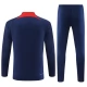 Paris Saint Germain PSG Træningssæt Børn 2023-24 - 1-4 Zip Navy