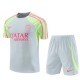 Paris Saint Germain PSG Træningstrøje Sæt Børn 2023-24 - Shorts Hvid Pink