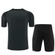 Paris Saint Germain PSG Træningstrøje Sæt Børn 2023-24 - Shorts Sort Hvid