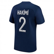 Paris Saint Germain PSG Trøje 2022-23 Achraf Hakimi 2 Hjemmebanetrøje