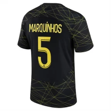 Paris Saint Germain PSG Trøje 2022-23 Fourth Marquinhos 5 Hjemmebanetrøje