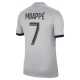 Paris Saint Germain PSG Trøje 2022-23 Kylian Mbappé 7 Udebanetrøje