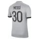 Paris Saint Germain PSG Trøje 2022-23 Lionel Messi 30 Udebanetrøje