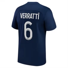 Paris Saint Germain PSG Trøje 2022-23 Marco Verratti 6 Hjemmebanetrøje
