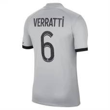 Paris Saint Germain PSG Trøje 2022-23 Marco Verratti 6 Udebanetrøje