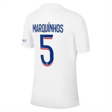 Paris Saint Germain PSG Trøje 2022-23 Marquinhos 5 Tredjetrøje
