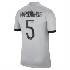 Paris Saint Germain PSG Trøje 2022-23 Marquinhos 5 Udebanetrøje