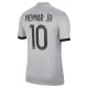 Paris Saint Germain PSG Trøje 2022-23 Neymar Jr 10 Udebanetrøje