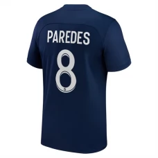 Paris Saint Germain PSG Trøje 2022-23 Paredes 8 Hjemmebanetrøje
