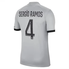 Paris Saint Germain PSG Trøje 2022-23 Sergio Ramos 4 Udebanetrøje