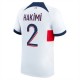 Paris Saint Germain PSG Trøje 2023-24 Achraf Hakimi 2 Udebanetrøje