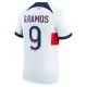 Paris Saint Germain PSG Trøje 2023-24 G.Ramos 9 Udebanetrøje