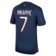 Paris Saint Germain PSG Trøje 2023-24 Kylian Mbappé 7 Hjemmebanetrøje