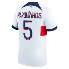 Paris Saint Germain PSG Trøje 2023-24 Marquinhos 5 Udebanetrøje