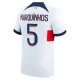 Paris Saint Germain PSG Trøje 2023-24 Marquinhos 5 Udebanetrøje