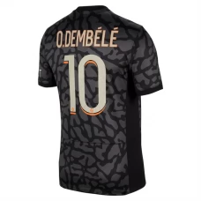 Paris Saint Germain PSG Trøje 2023-24 O.Dembélé 10 Tredjetrøje