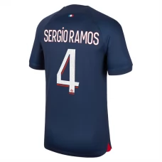 Paris Saint Germain PSG Trøje 2023-24 Sergio Ramos 4 Hjemmebanetrøje