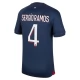 Paris Saint Germain PSG Trøje 2023-24 Sergio Ramos 4 Hjemmebanetrøje