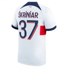Paris Saint Germain PSG Trøje 2023-24 Skriniar 37 Udebanetrøje